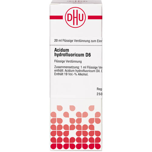 ACIDUM HYDROFLUORICUM D 6 Dilution
