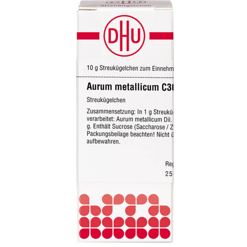 AURUM METALLICUM C 30 Globuli