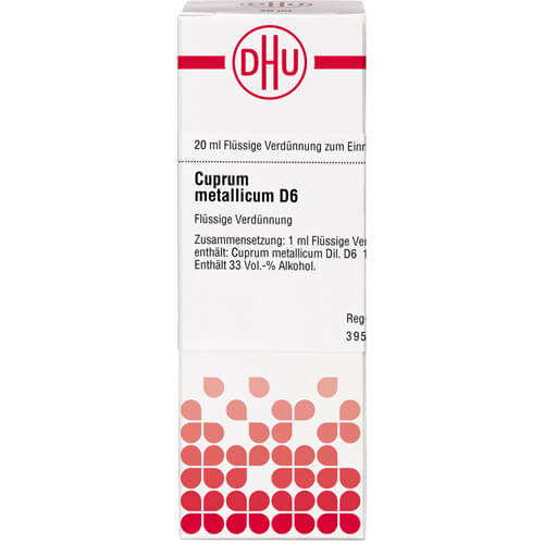 CUPRUM METALLICUM D 6 Dilution