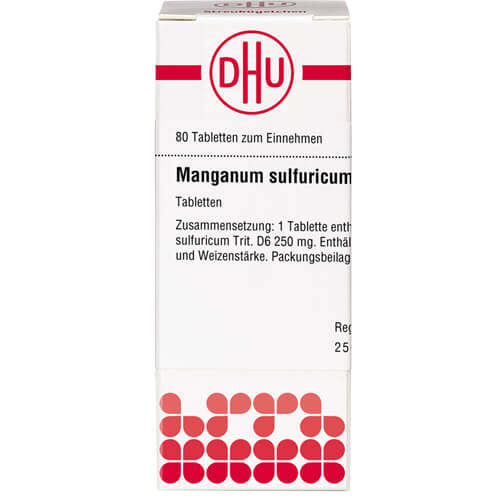MANGANUM SULFURICUM D 6 Tabletten