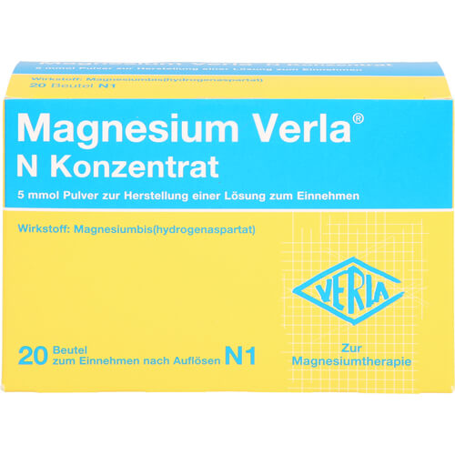 MAGNESIUM VERLA N Konzentrat Plv.z.H.e.L.z.Einn.