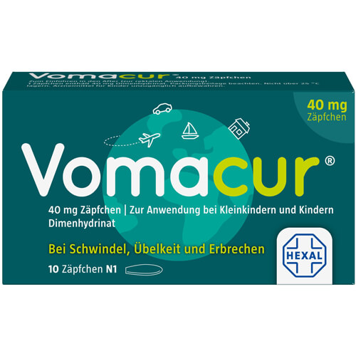 VOMACUR 40 Suppositorien