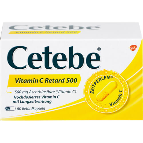 CETEBE Vitamin C Retardkapseln 500 mg