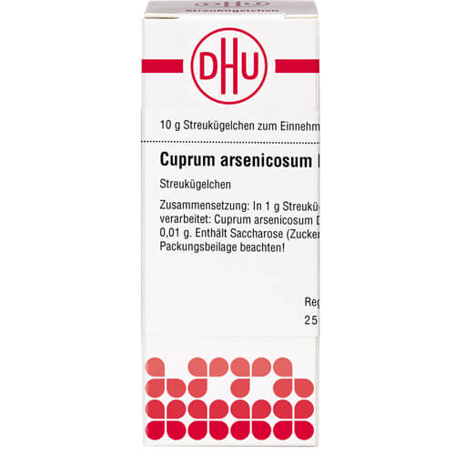 CUPRUM ARSENICOSUM D 30 Globuli