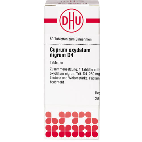 CUPRUM OXYDATUM nigrum D 4 Tabletten