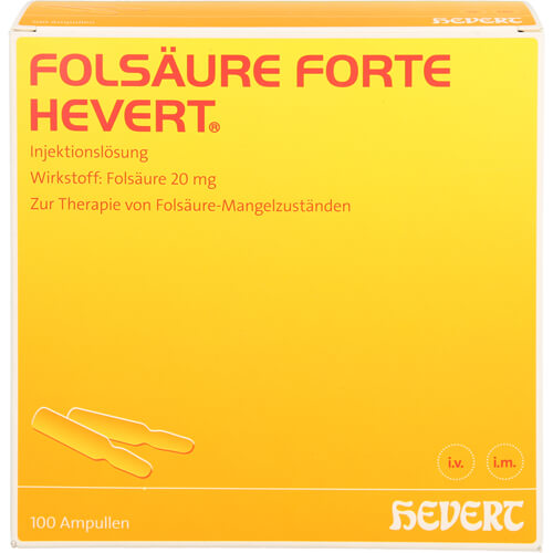 FOLSÄURE HEVERT forte Ampullen