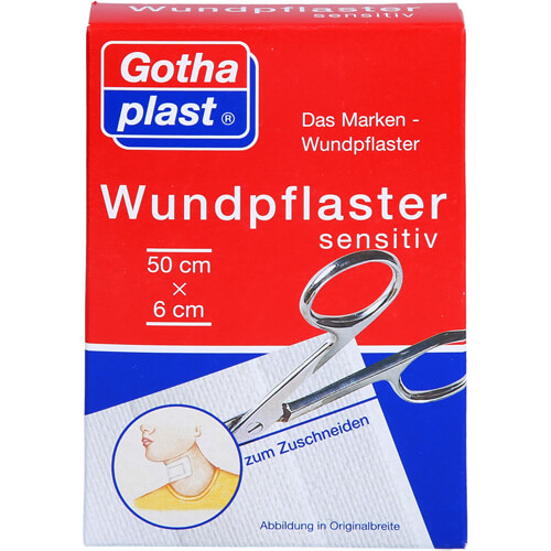 GOTHAPLAST Wundpfl.sensitiv 6 cmx0,5 m geschnitten