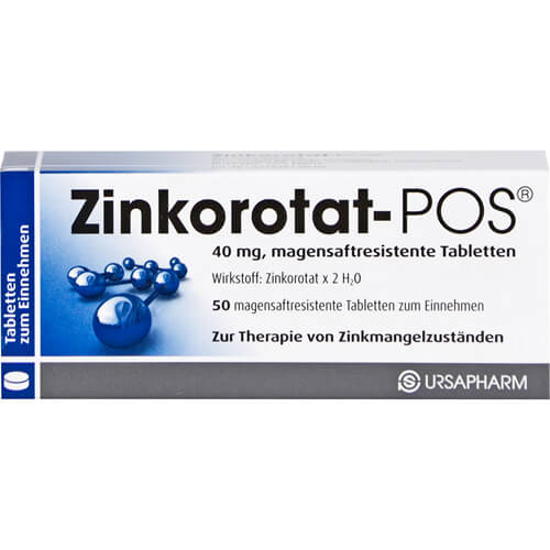 ZINKOROTAT POS magensaftresistente Tabletten