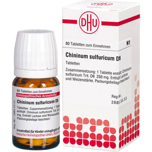 CHININUM SULFURICUM D 6 Tabletten