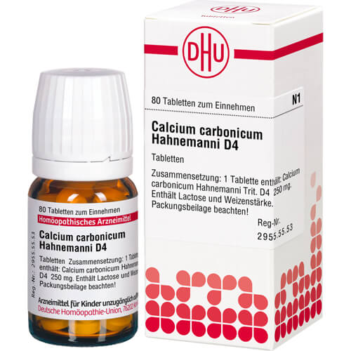 CALCIUM CARBONICUM Hahnemanni D 4 Tabletten