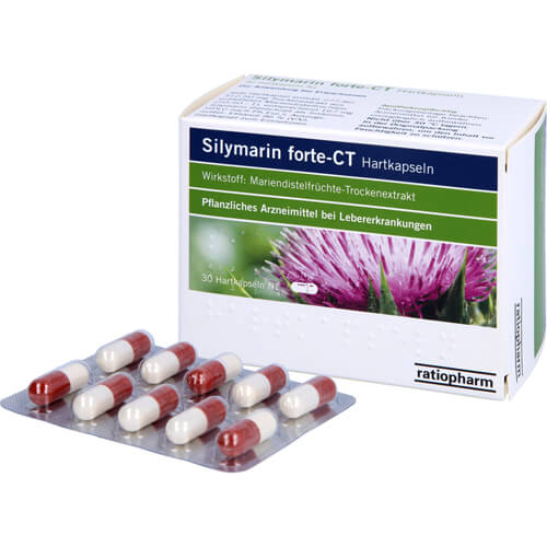 SILYMARIN forte-CT Hartkapseln