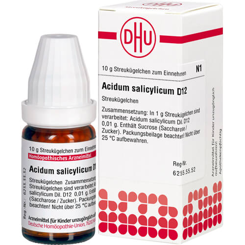 ACIDUM SALICYLICUM D 12 Globuli