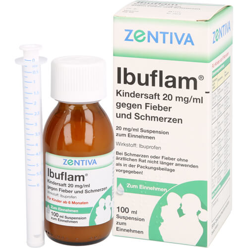 Ibuflam® Kindersaft 20 mg/ml gegen Fieber