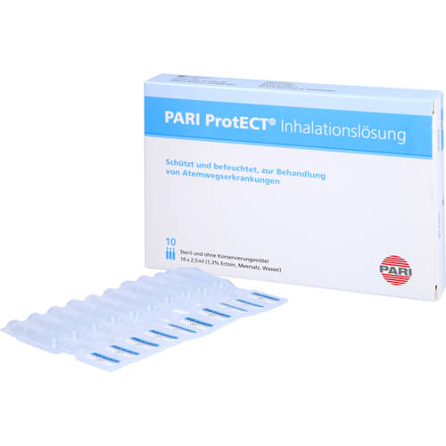 PARI ProtECT Inhalationslösung mit Ectoin Ampullen
