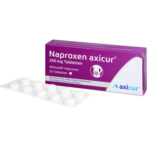 NAPROXEN axicur 250 mg Tabletten