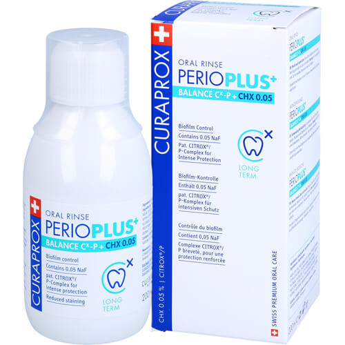 CURAPROX perio Plus+ Balance Mundspülung CHX 0,05%