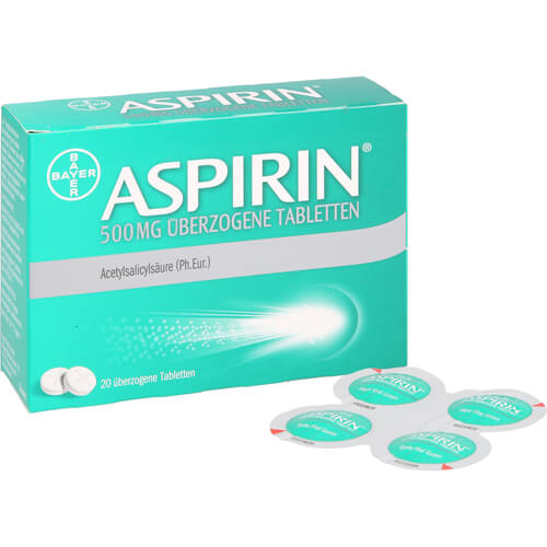 ASPIRIN 500 mg überzogene Tabletten