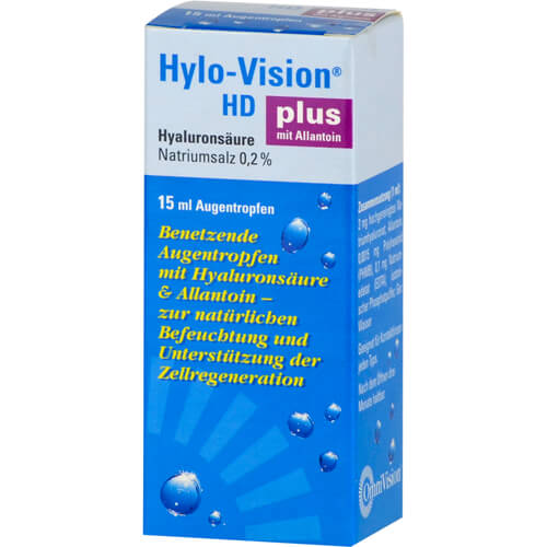 HYLO-VISION HD Plus Augentropfen