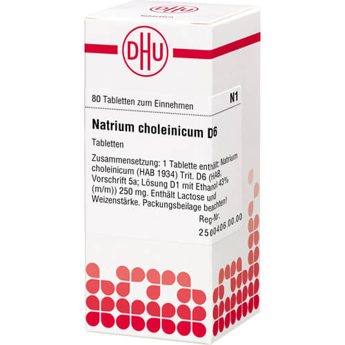 NATRIUM CHOLEINICUM D 6 Tabletten