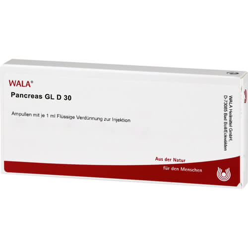 PANCREAS GL D 30 Ampullen