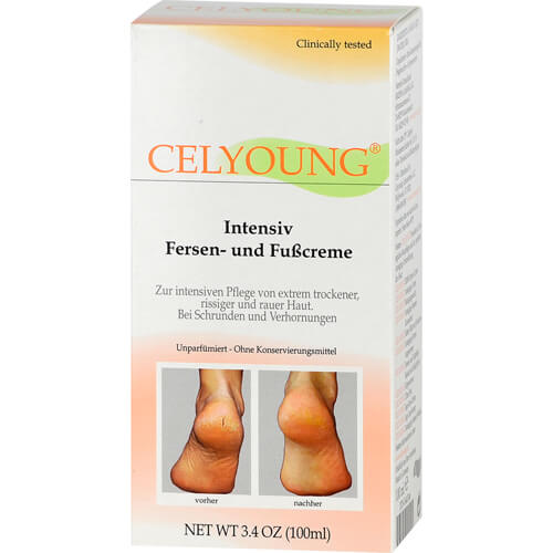 CELYOUNG Intensiv Fersen- und Fußcreme