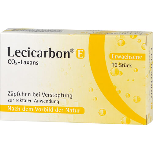 LECICARBON E CO2 Laxans Erwachsenensuppositorien