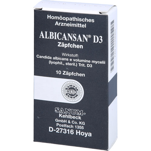 ALBICANSAN D 3 Zäpfchen
