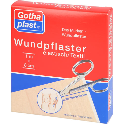GOTHAPLAST Wundpfl.elast.8 cmx1 m geschnitten