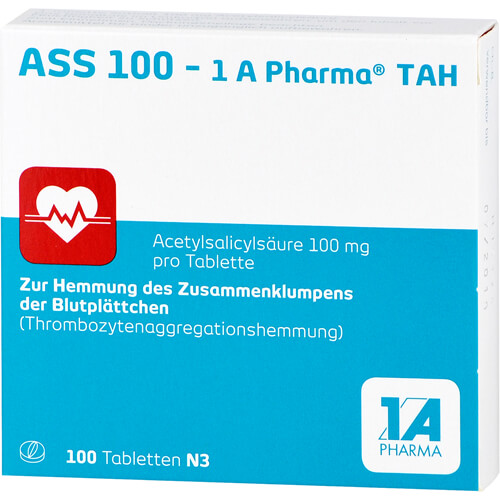 ASS 100-1A Pharma TAH Tabletten