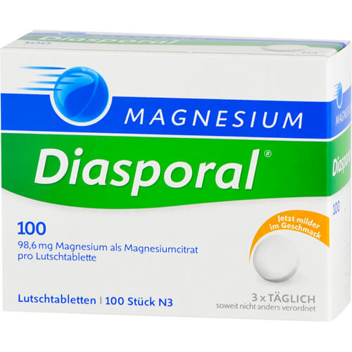 MAGNESIUM DIASPORAL 100 Lutschtabletten