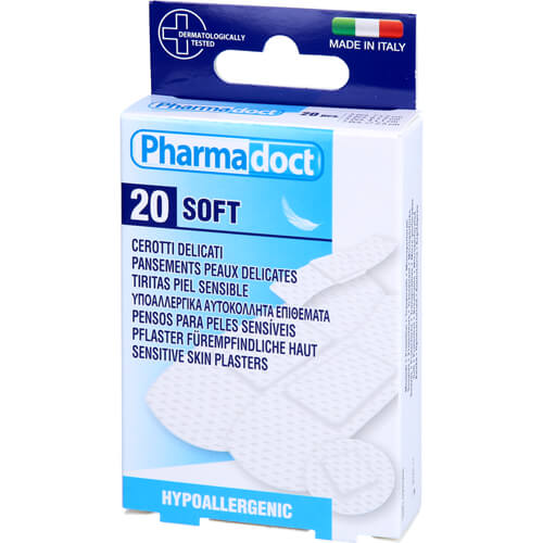 PFLASTER hypoallergen 4 Größ.wasserfest weiß