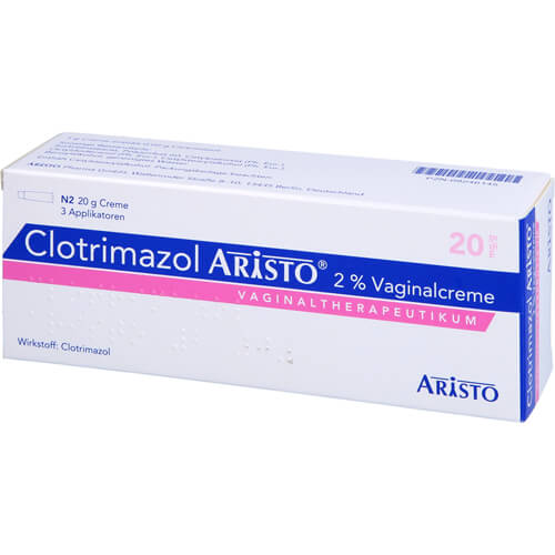 CLOTRIMAZOL ARISTO 2% Vaginalcreme + 3 Applikat.