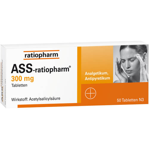 ASS-ratiopharm 300 mg Tabletten