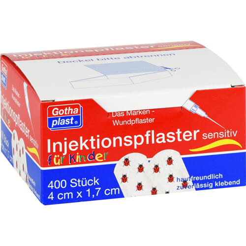 GOTHAPLAST Injektionspfl.Kinder Käfer 1,7x4 cm
