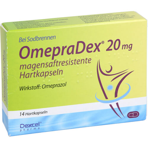 OMEPRADEX 20 mg magensaftresistente Hartkapseln