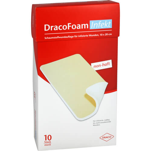 DRACOFOAM Infekt Schaumst.Wundauf.10x20 cm