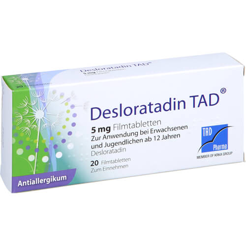DESLORATADIN TAD 5 mg Filmtabletten