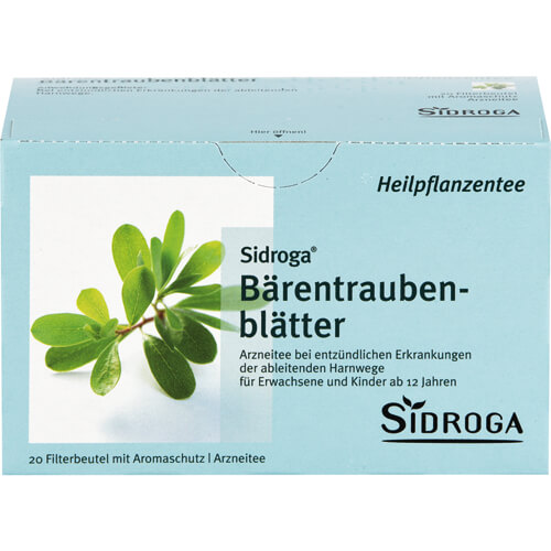 SIDROGA Bärentraubenblättertee Filterbeutel