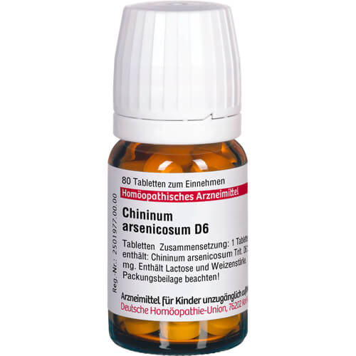 CHININUM ARSENICOSUM D 6 Tabletten