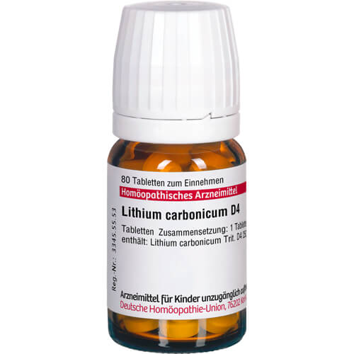 LITHIUM CARBONICUM D 4 Tabletten