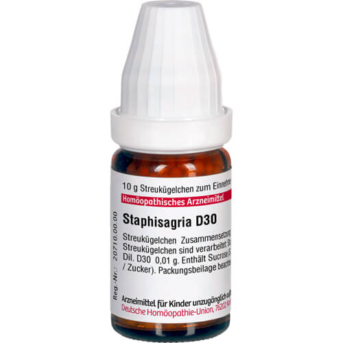 STAPHISAGRIA D 30 Globuli