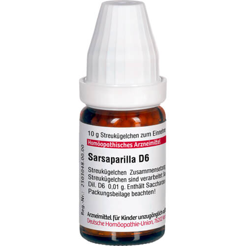 SARSAPARILLA D 6 Globuli