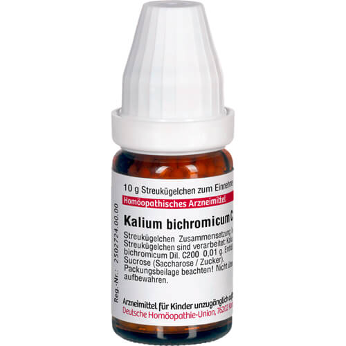 KALIUM BICHROMICUM C 200 Globuli