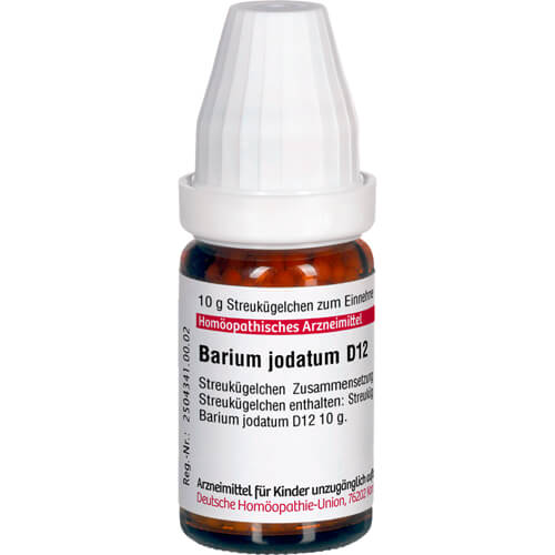 BARIUM JODATUM D 12 Globuli