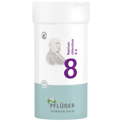 BIOCHEMIE Pflüger 8 Natrium chloratum D 6 Tabl.
