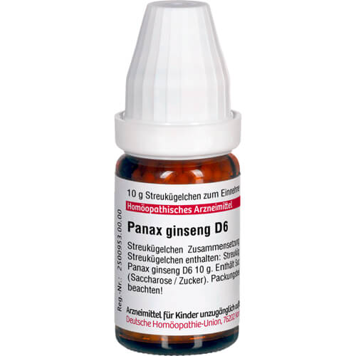 PANAX GINSENG D 6 Globuli