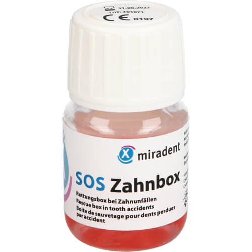 MIRADENT Zahnrettungsbox SOS Zahnbox