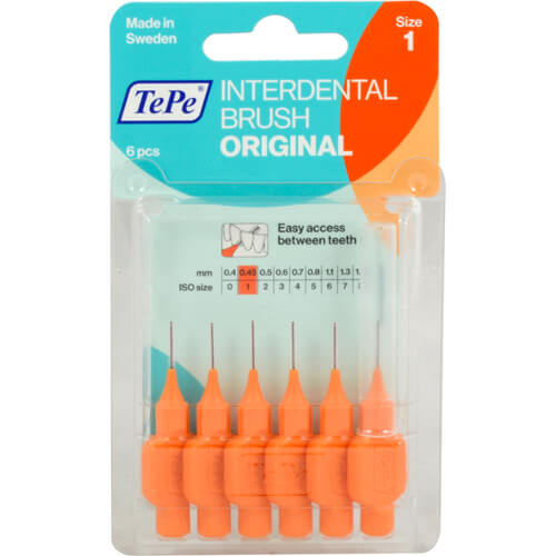 TEPE Interdentalbürste 0,45mm orange