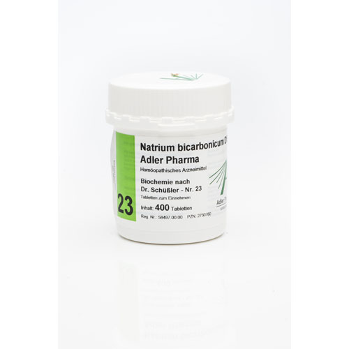 BIOCHEMIE Adler 23 Natrium bicarbonicum D 12 Tabl.