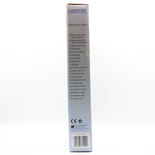 SANITAS SGS 06 Glaswaage